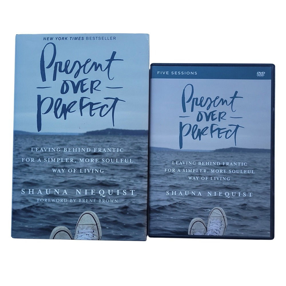 Shauna‎ Niequist Present Over Perfect Hardcover Book 5-Session DVD
